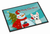 Snowman Dog Art Indoor or Outdoor Mat - 638508134899