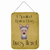 Dog Lives Here Design Wall or Door Hanging Prints - 638508053732