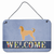 Welcome Sign with Dog Wall or Door Hanging Prints - 638508693020