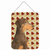Fall Leaves Design with Dog Wall or Door Hanging Prints - 615872618552