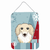 Winter Holiday Design with Dog Art Wall or Door Hanging Prints - 638508122971