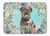 Dog Art Spring Flowers Mat - 194030037393