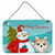 Snowman with Dog Art Wall or Door Hanging Prints - 638508132666