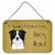 Dog Lives Here Design Wall or Door Hanging Prints - 638508005281