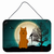 Halloween Scary Design with Dog Wall or Door Hanging Prints - 638508442154