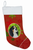 Dog and Christmas Snowflakes Christmas Stocking - 705332017152