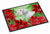 Poinsettas Dog Artwork Mat - 652259188949