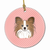 Dog Portrait on Ceramic Ornament - 615872908295