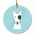 Dog Portrait on Ceramic Ornament - 615872907281