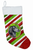 Dog and Christmas Candy Christmas Stocking - 705332016674