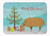 Pig Christmas Machine Washable Memory Foam Mat - 652259132034