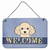 Welcome Design with Dog Wall or Door Hanging Prints - 638508001115