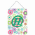 Flowers Initial Wall or Door Hanging Prints - 638508029768