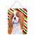 Candy Cane Holiday Christmas Design with Dog Wall or Door Hanging Prints - 615872621774
