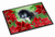 Poinsettas Dog Artwork Mat - 652259189090