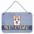 Welcome Design with Dog Wall or Door Hanging Prints - 638508001061