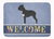 Dog Breed Themed Welcome Machine Washable Memory Foam Mat - 638508982285
