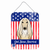 American Flag Design with Dog Wall or Door Hanging Prints - 638508213310