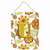 Monogram Letter Floral Wall or Door Hanging Prints - 638508028075