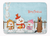 Merry Christmas Carolers Dog Art Machine Washable Memory Foam Mat - 638508638007