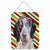 Candy Cane Holiday Christmas Design with Dog Wall or Door Hanging Prints - 615872849765