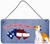 Woof if you love America Dog Art Wall or Door Hanging Prints - 615872937721