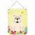 Easter Eggs Design with Dog Wall or Door Hanging Prints - 638508757265