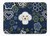 Blue Flowers Dog Art Machine Washable Memory Foam Mat - 638508643155