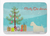 Christmas Tree Dog Art Machine Washable Memory Foam Mat - 194030038932