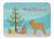 Merry Christmas Tree Dog Art Machine Washable Memory Foam Mat - 638508642196
