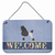 Welcome Sign with Dog Wall or Door Hanging Prints - 638508693358