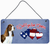 Woof if you love America Dog Art Wall or Door Hanging Prints - 615872937516