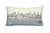 24" White Philadelphia Daylight Skyline Lumbar Decorative Pillow - 606114644057