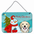 Snowman with Dog Art Wall or Door Hanging Prints - 638508132208