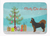 Christmas Tree Dog Art Machine Washable Memory Foam Mat - 194030039564