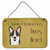 Dog Lives Here Design Wall or Door Hanging Prints - 638508005427