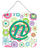 Flowers Initial Wall or Door Hanging Prints - 615872985968