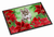 Poinsettas Dog Artwork Mat - 652259189069