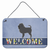 Welcome Sign with Dog Wall or Door Hanging Prints - 638508693440