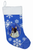 Dog and Winter Snowflakes Christmas Stocking - 705332017732