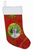 Dog and Christmas Snowflakes Christmas Stocking - 705332017138