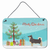 Christmas Tree Design with Dog Wall or Door Hanging Prints - 194030022160