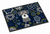Blue Flowers Dog Art Indoor or Outdoor Mat - 638508609151