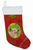 Dog and Christmas Snowflakes Christmas Stocking - 705332017084