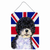 Dog Art with English Union Jack British Flag Wall or Door Hanging Prints - 615872833597
