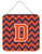 Monogram Letter Chevron Wall or Door Hanging Prints - 638508294630