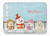 Merry Christmas Carolers Dog Art Machine Washable Memory Foam Mat - 638508637758