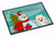 Snowman Dog Art Indoor or Outdoor Mat - 638508134707