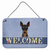 Welcome Design with Dog Wall or Door Hanging Prints - 638508000934