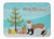 Animals Art Christmas Machine Washable Memory Foam Mat - 652259131471